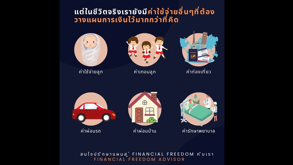 วางแผนการเงิน - Financial Freedom Planning - 3