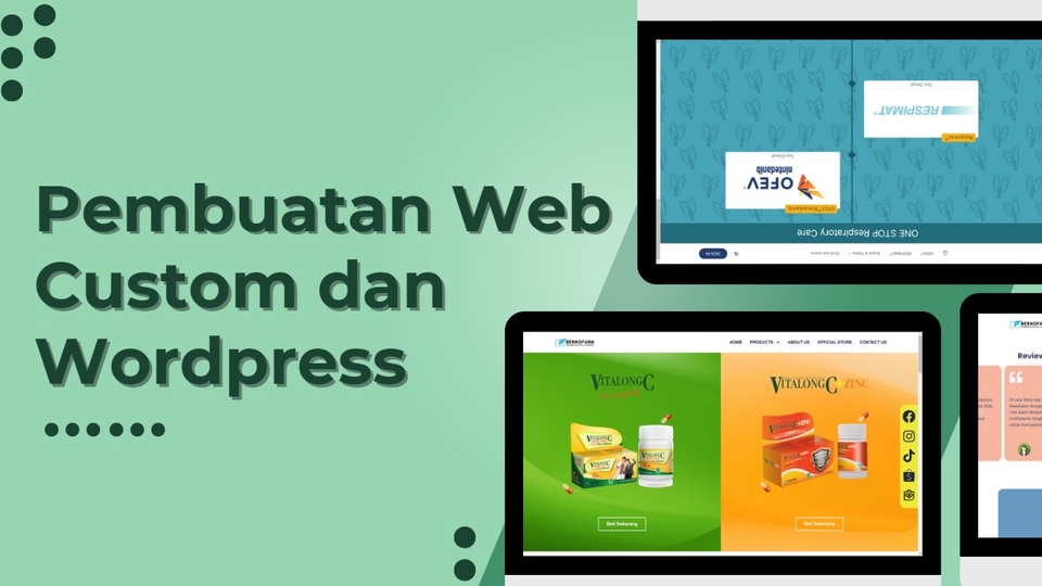 Web Development - Pembuatan Aplikasi Web Custom atau Wordpress - 1