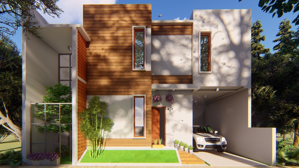 3D & Perspektif - 3D MODELLING ARSITEKTUR 1 HARI JADI + FREE RENDER!!! - 1