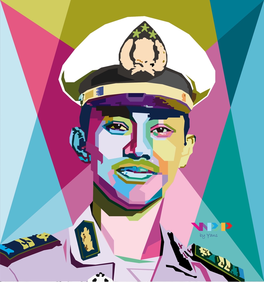 Gambar dan Ilustrasi - Tracing Gambar Dengan WPAP Style Cepat Harga Bersahabat - 5