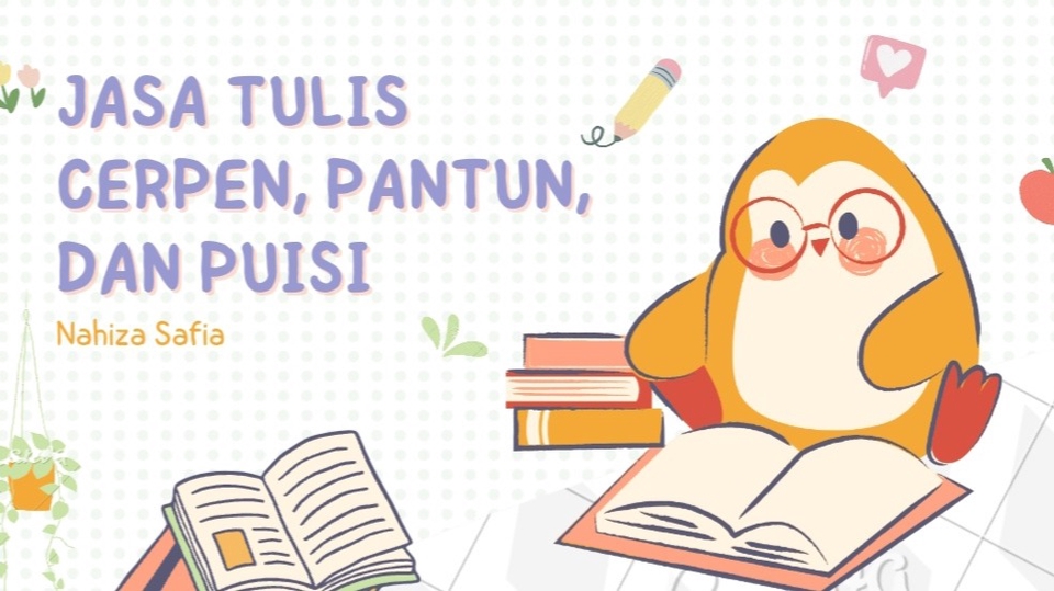 Penulisan Konten - JASA TULIS CERITA PENDEK, PANTUN, DAN PUISI - 1