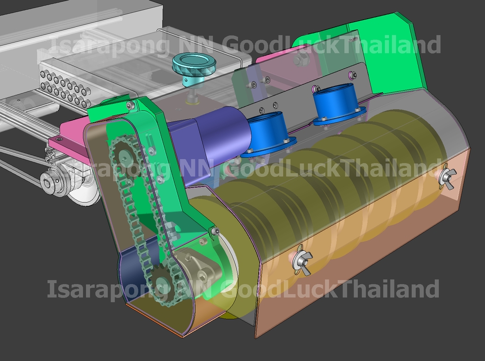 เขียนแบบวิศวกรรมและออกแบบโครงสร้าง - รับเขียนแบบออกแบบ 3 มิติ เครื่องจักรกล ระบบ Automation ทุกประเภท ด้วยโปรแกรม TopSolid7 - 20