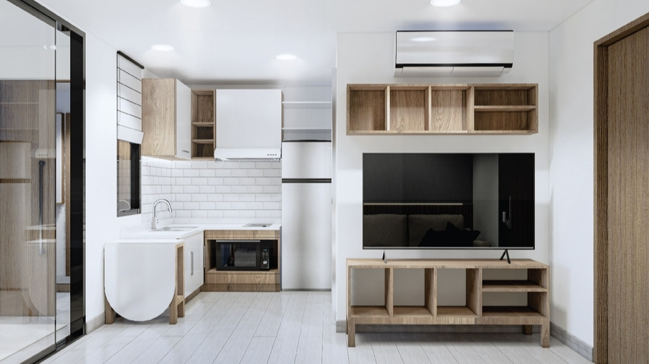ออกแบบตกแต่งภายในและภายนอก - เขียนแปลน ลงสีแปลน ขึ้น 3D SkectUp Render Perspective exterior and 3D Animation - 8