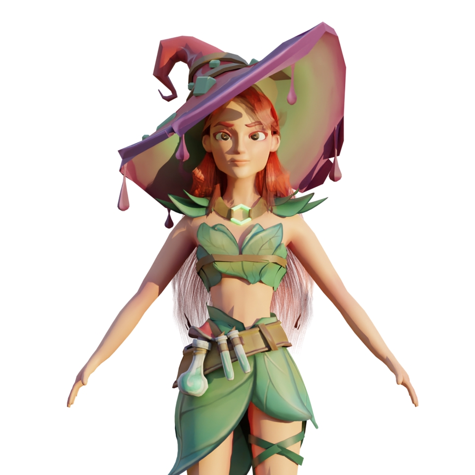 3D & Animasi - 3d character modelling for game and animation - 2