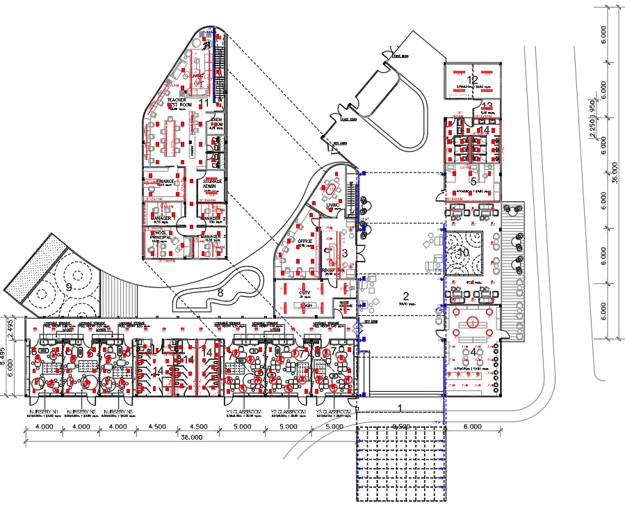 เขียนแบบวิศวกรรมและออกแบบโครงสร้าง - ออกแบบและคำนวณแสงสว่างทั้งภายในและภายนอกอาคารด้วยโปรแกรม Dialux Evo เขียนแบบผังไฟฟ้าแสงสว่าง - 24
