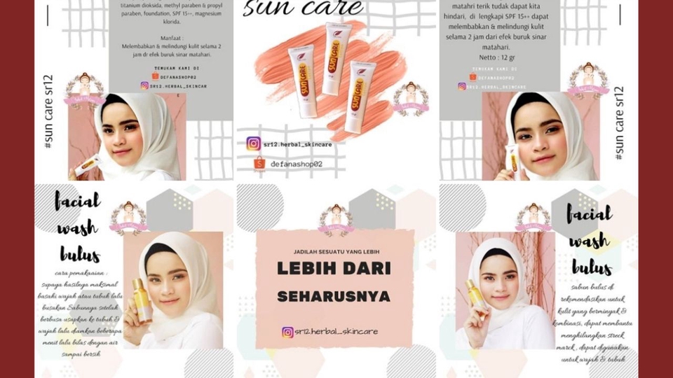 Banner Online - Instagram design feed jadi 3 jam - 3