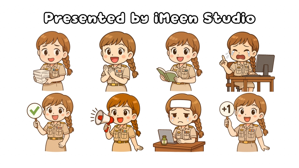 สร้างรูป AI - รับวาดภาพการ์ตูน 3D / อนิเมะ / Kawaii ด้วย AI สไตล์ไม่ซ้ำใคร พร้อมไฟล์ PNG ใช้งานได้เลย - 11