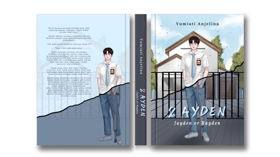 Digital Printing - COVER BUKU (E-BOOK/TERBIT) - 10
