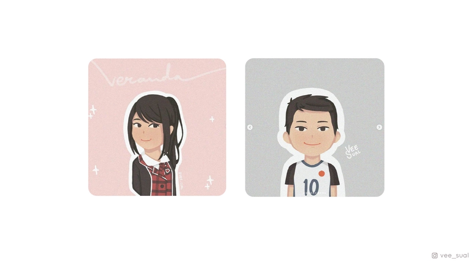 Jasa Ilustrasi Kartun, Gambar Ilustrasi Wanita Dan Pria