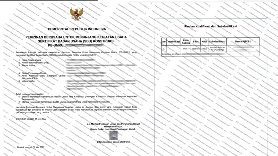 Jasa Pembuatan Surat Somasi - Jasa Pembuatan Sertifikasi Badan Usaha Perusahaan