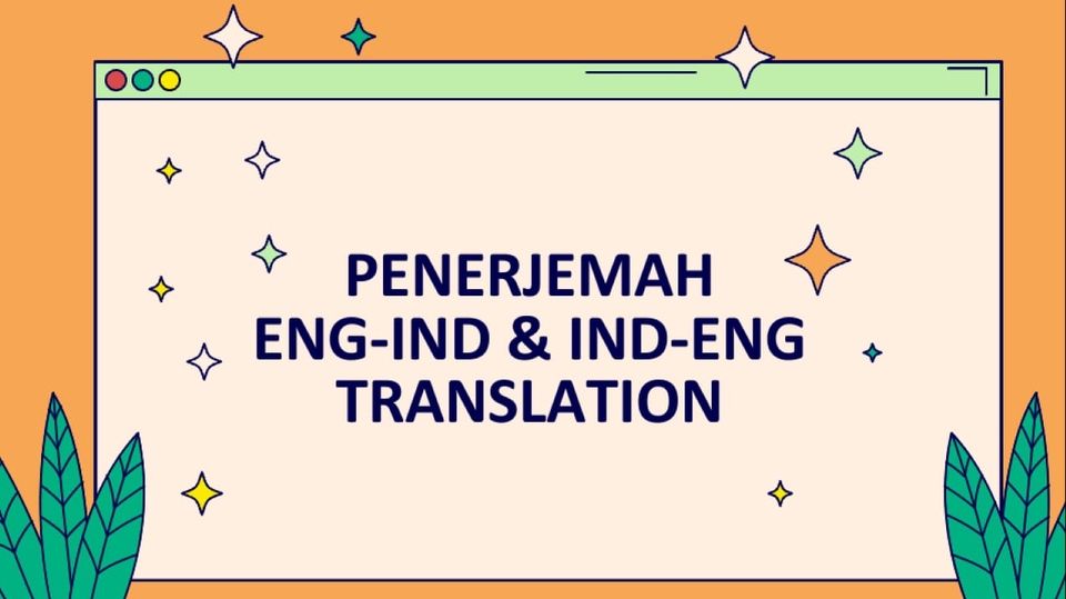 Penerjemahan - PENERJEMAH ENG-IND & IND-ENG TRANSLATION JADI 1 HARI - 1