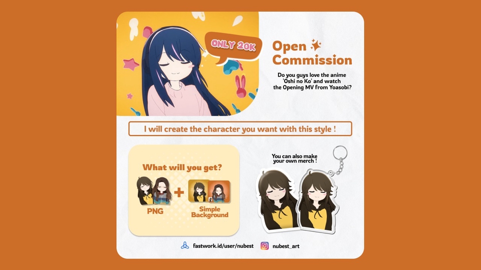 Gambar dan Ilustrasi - Open Commission dengan Style Anime Chibi - 1