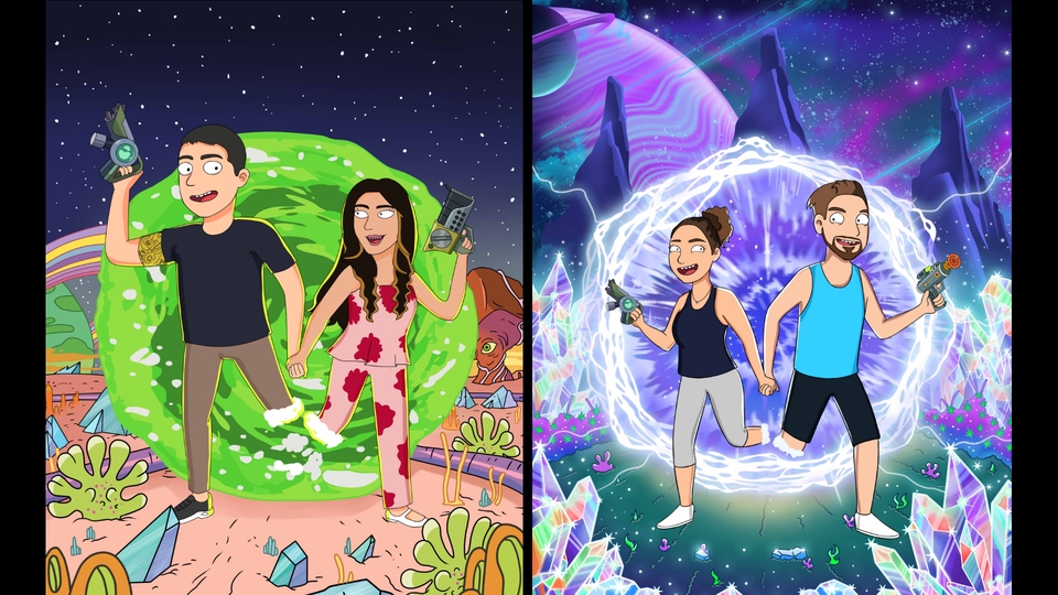 Desain Karakter - Cartoon Character Design (simpson, Rick&M, B. Burger, Disney, S. wars) - 14