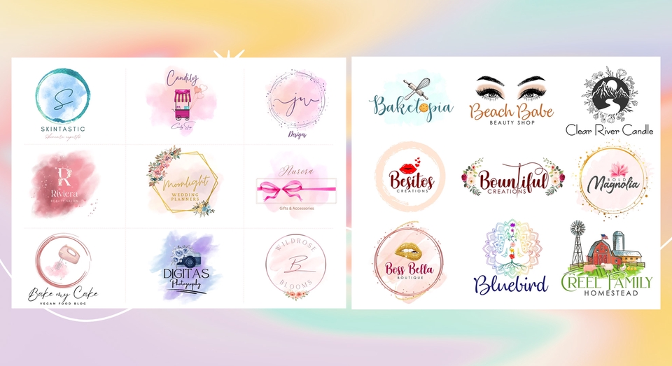 Logo - Custom Desain Logo (Online Shop, UMKM, Bisnis) - 2