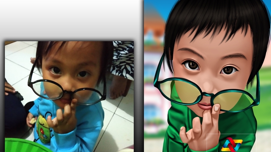 Edit Gambar & Photoshop - SMUDGE PAINTING AND CARICATURE - 1