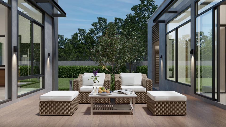 3D Perspective - 3D Perspective and 3D Model Exterior - 8
