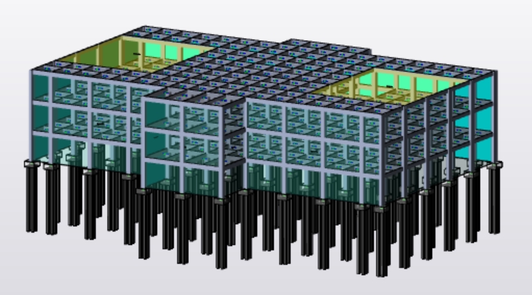 3D & Perspektif - Building Analysis Structure - 2