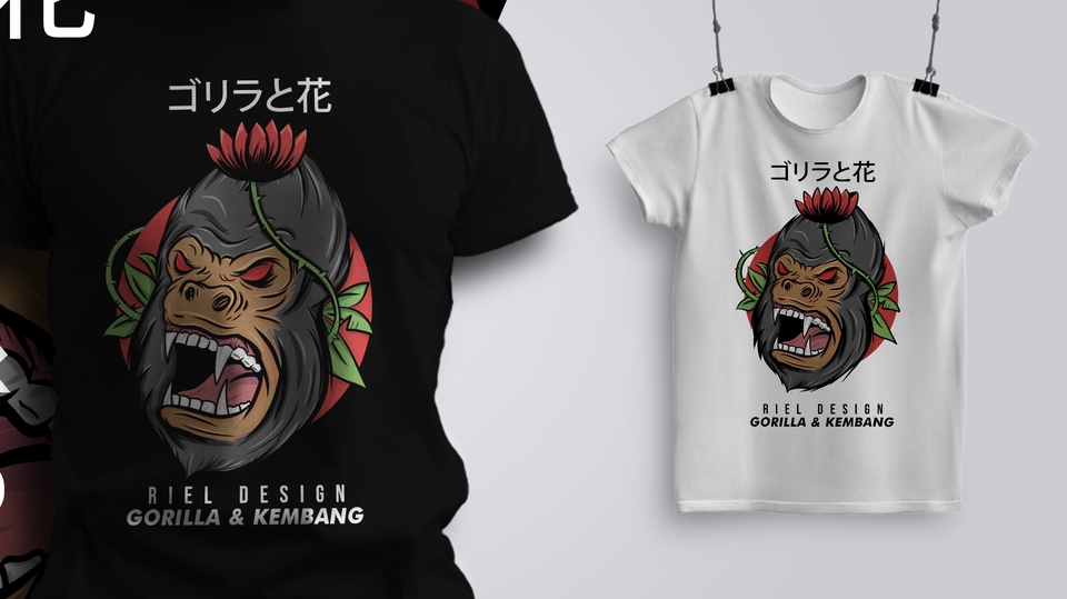 Desain Kaos & Motif - DESAIN KAOS Ilustrasi Bisa Custom, Proses Cepat, Unlimited Revisi, Sesuai ide Anda - 6