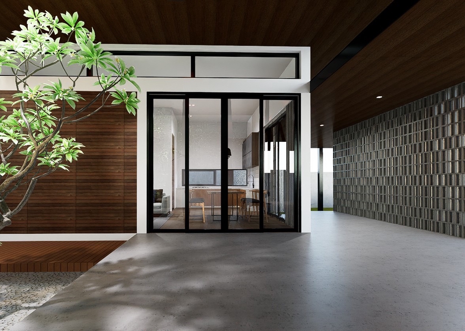 ออกแบบตกแต่งภายในและภายนอก - รับออกแบบ (Exterior / interior) -3D Perspective Render -เขียนแบบก่อสร้างและแบบขออนุญาต - 20