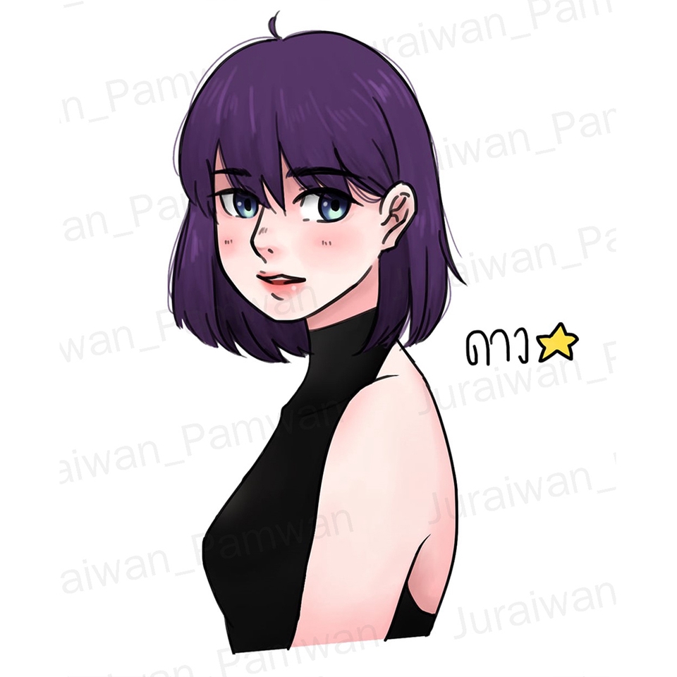 วาดภาพการ์ตูน - ♥ วาดและออกแบบ Charactor ตัวการ์ตูน วัยรุ่นหมาป่าเดียวดาย อย่าทำให้เลาโกด เขี้ยวจะงอก ตาจะแดง - 8