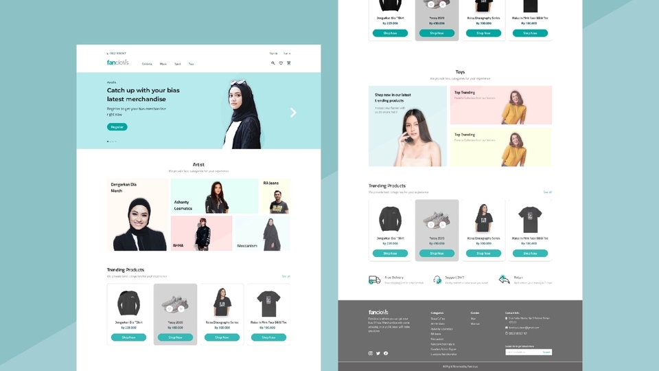 UI & UX Design - Pembuatan Landing Page Menarik, Interaktif dan Informatif - 3