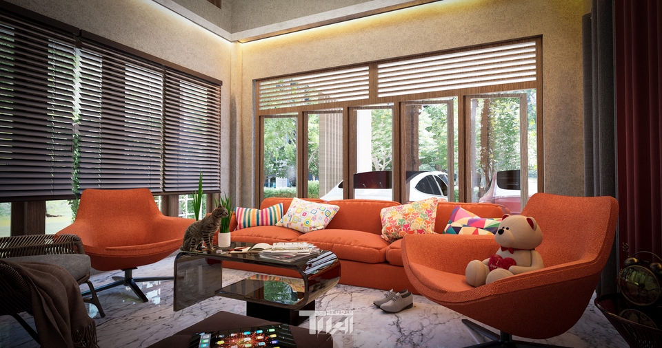 3D Perspective - รับทำภาพ3D Perspective ภายนอก,ภายใน,หรือมุมที่ต้องการ - 11