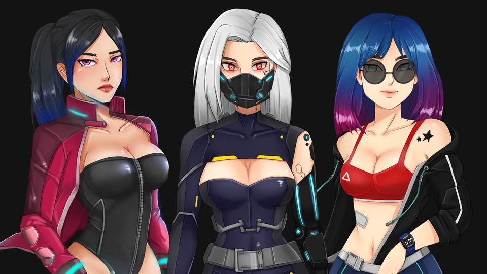 ออกแบบ Character & Mascot - วาดภาพกึ่งเหมือนจริง/การ์ตูน Digital Painting - 3