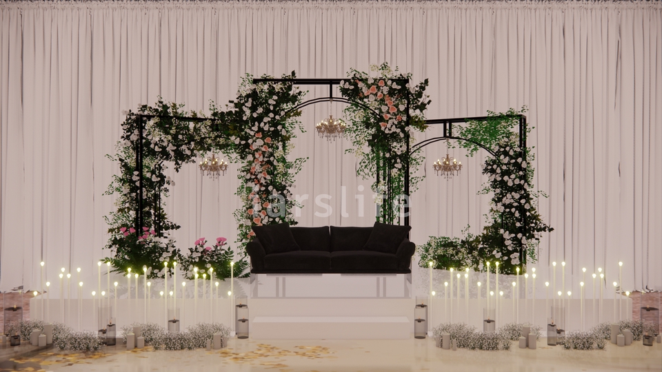 3D & Perspektif - 3D Wedding Decor | Dekorasi Pernikahan | Engagement | Birthday - 3