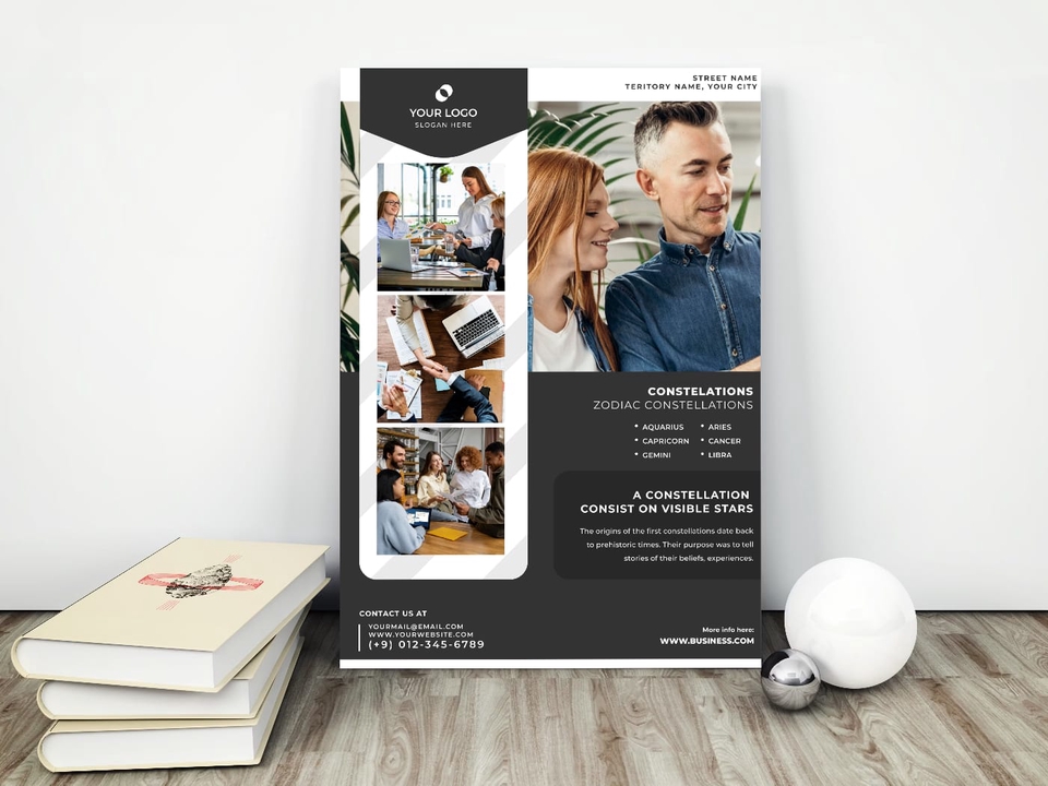 Digital Printing - Desain brosur bisnis, travel, perusahaan, sekolah dan lain lain - 4