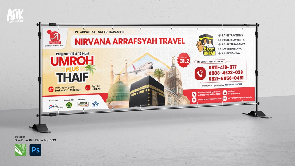 Digital Printing - Desain Spanduk, Baliho, X Banner, Roll Banner, Billboard, Backdrop - 4