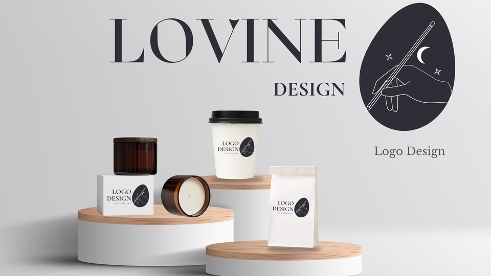 Logo - LovinE Design l << Logo Design >> - 1