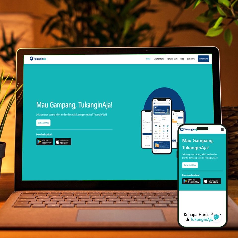 Jasa Pembuatan Website Profesional dan Murah TukanginAja