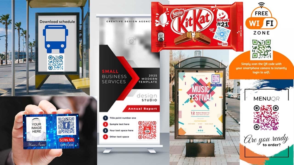 Jasa Lainnya - Membuat Desain Kreatif QR Code Dengan Logo - 1