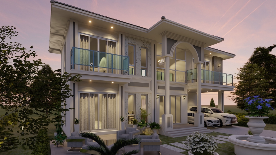 3D Perspective - รับทำภาพ 3มิติ ออกแบบตกแต่งภายใน ภายนอก ด้วยโปรแกรม Sketch up Enscape - 14