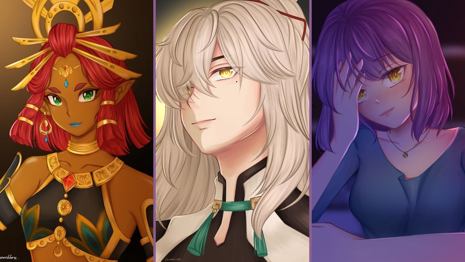 วาดภาพประกอบ - รับวาดภาพประกอบ ภาพ Fan arts/Original Character - 1