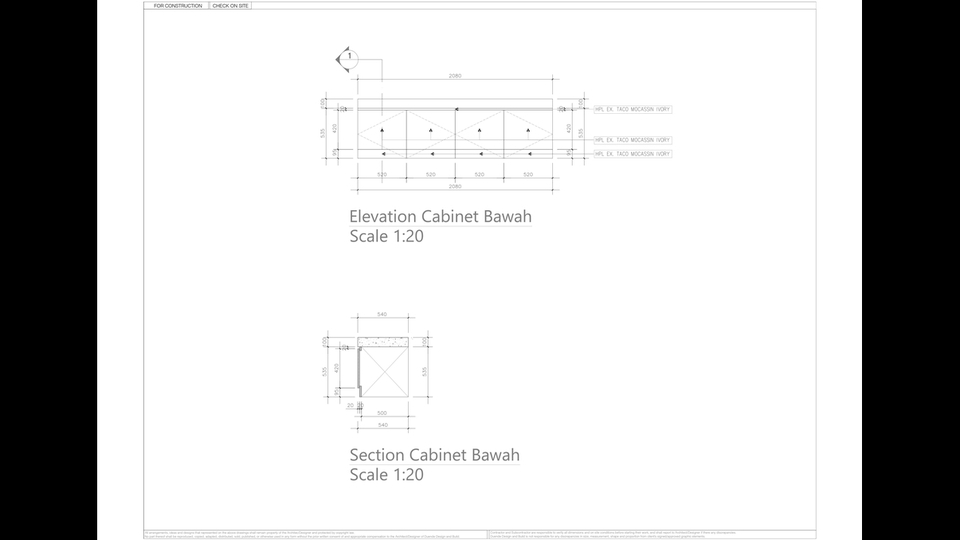 Desain Furniture - Jasa Gambar Furniture - 5