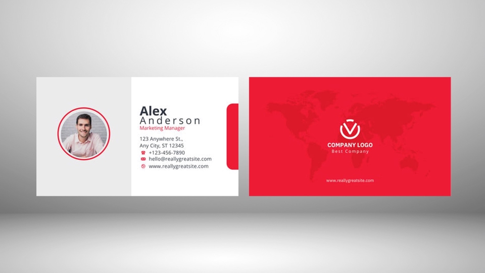 สื่อสิ่งพิมพ์และนามบัตร - ออกแบบนามบัตร Business Card - 14
