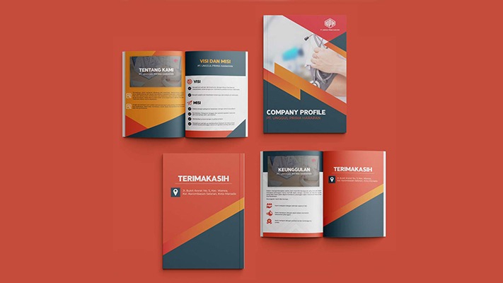 Jasa pembuatan CV dan portofolio profesional dengan desain menarik dan unik.