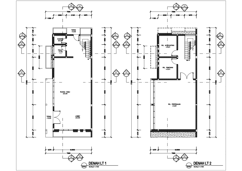 CAD Drawing - Gambar Kerja dan RAB - 3