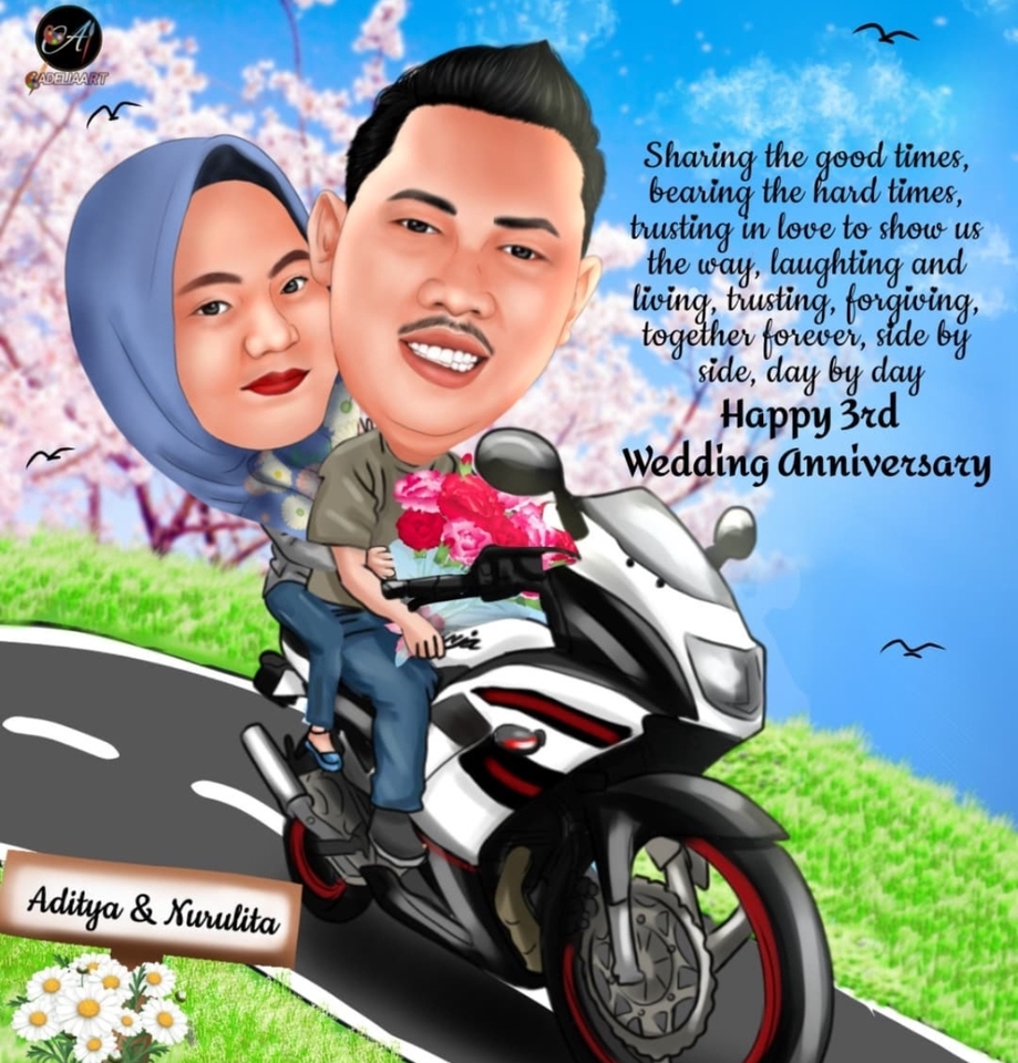 Gambar Potret - ILLUSTRASI/FOTO POTRAIT KARIKATUR - 2