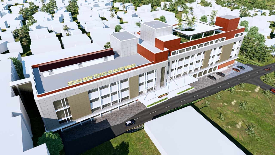 Jasa Desain Eksterior 3D untuk Rumah, Kantor, Cafe, dan Toko di Indonesia.