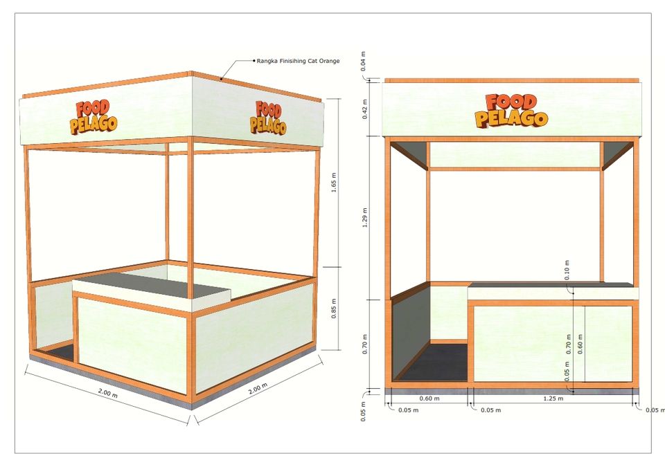 3D & Perspektif - Design Booth, Gate & Interior Event - 8