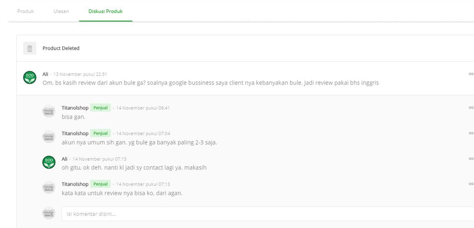 Memberi Review - Jasa Review Google Business, 1 Hari Jadi Untuk 15 Review. - 5