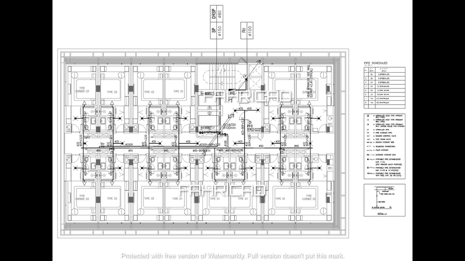 CAD Drawing - Gambar Desain AutoCad ME ( Mekanikal Elektrikal ) - 13