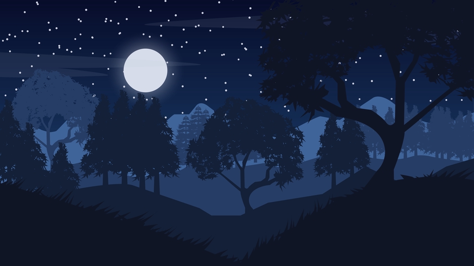 Gambar dan Ilustrasi - Desain ilustrasi pemandangan - 3