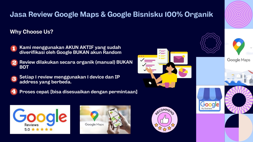 Memberi Review - Jasa Review Google Maps & Google Bisnisku 100% Organik - 3