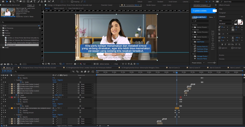 Jasa pembuatan motion graphic untuk iklan produk, video explainer, tutorial dan konten digital, harga murah