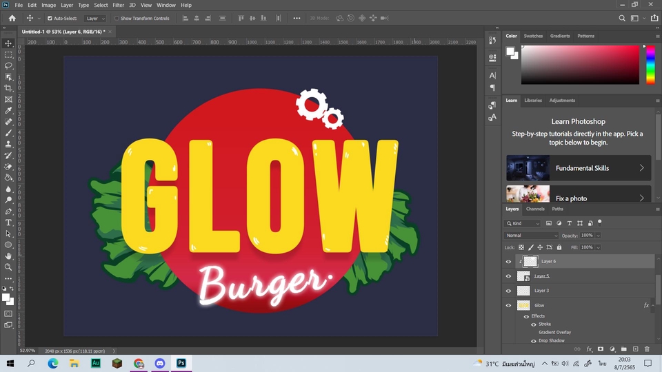 วาดภาพการ์ตูน - รับวาดรูป ออกแบบลายสัก การ์ตูน - 17