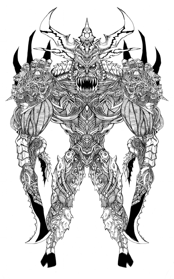 วาดภาพการ์ตูน - ออกแบบตัวละครสัตว์ประหลาด - 11