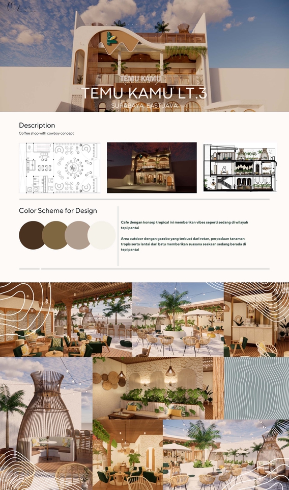 3D & Perspektif - JASA DESAIN 2D/3D, GAMBAR KERJA, INTERIOR & EKSTERIOR - 13